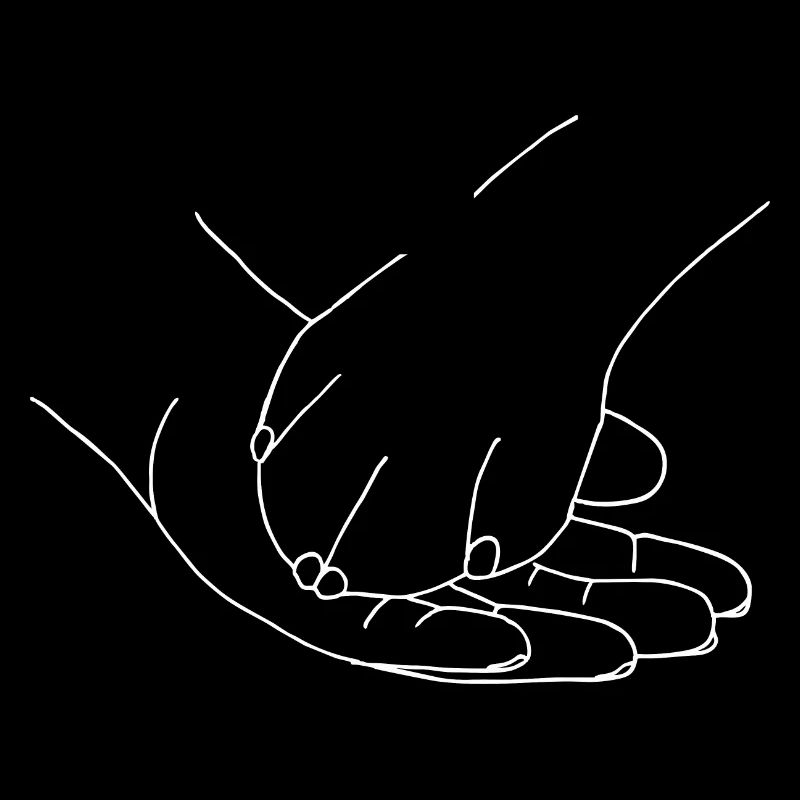 Hand mit Pfote