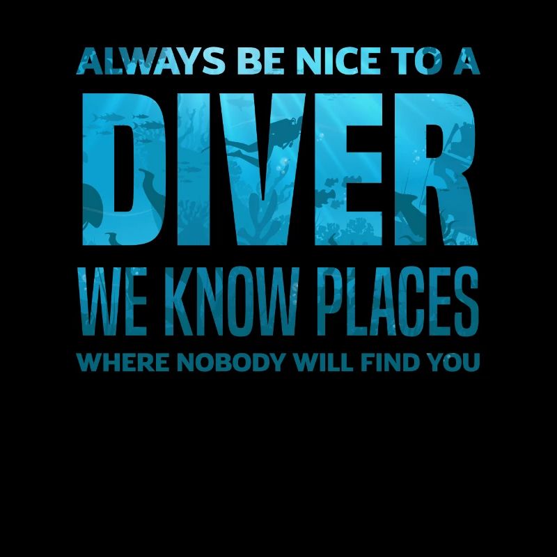 Diving Divers Funny Diver Gift