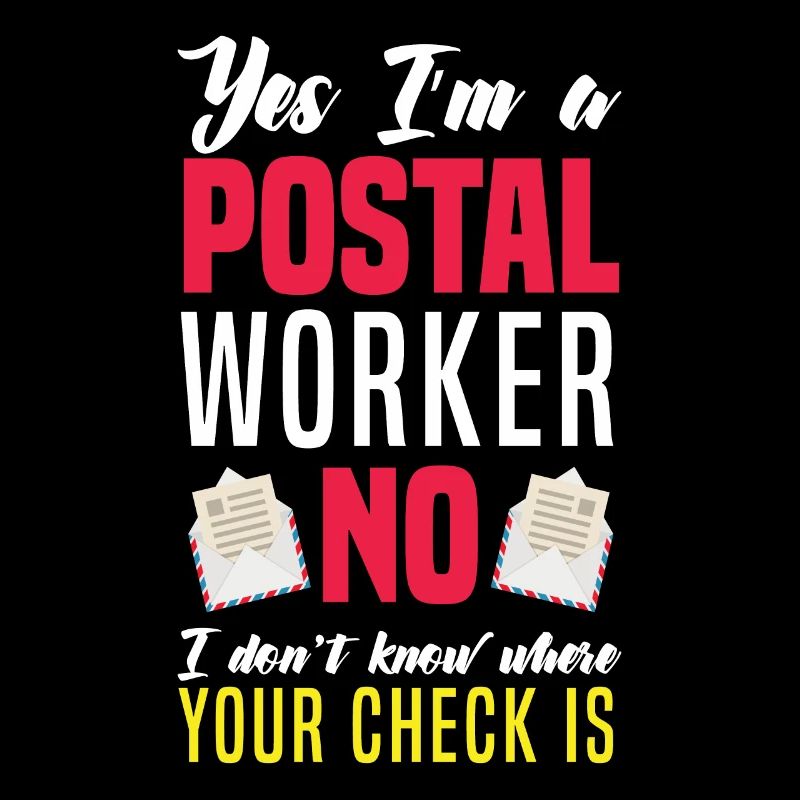 Funny Letter Deliverer Post Post Gifts
