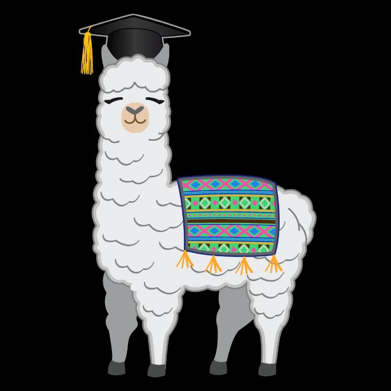 Bachelor Master Degree Llama Alpaca