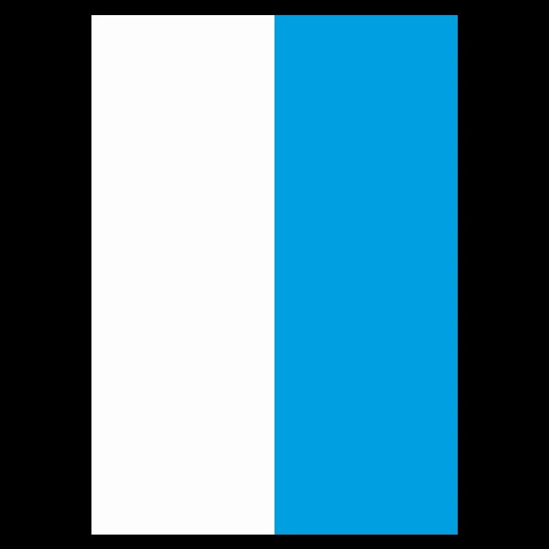 blanc bleu Bavière drapeau idée cadeau