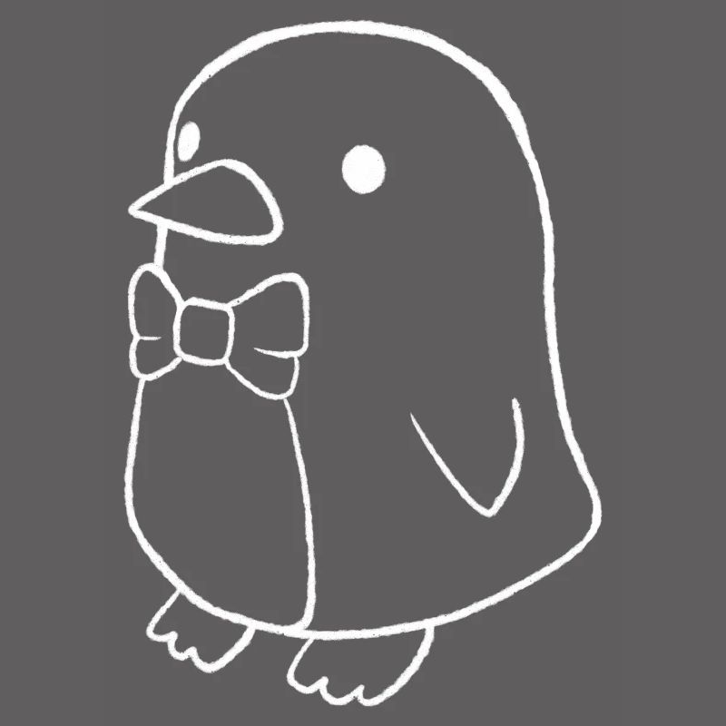 Pingouin élégant