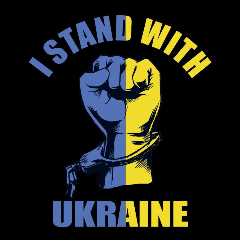 Support Ukraine with I STAND WITH UKRAINE