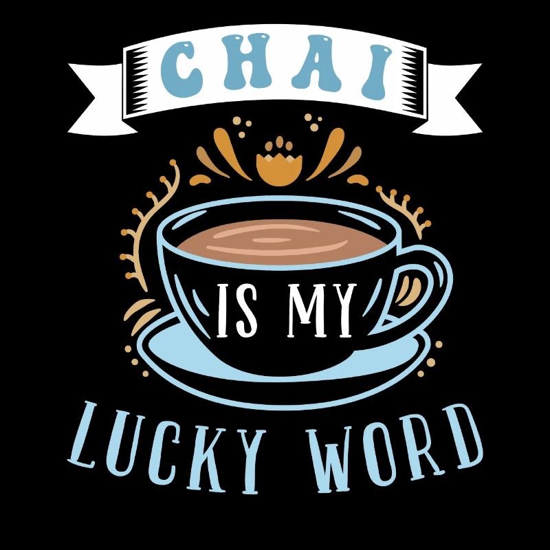 Chai Latte Tee trinken Teetrinker