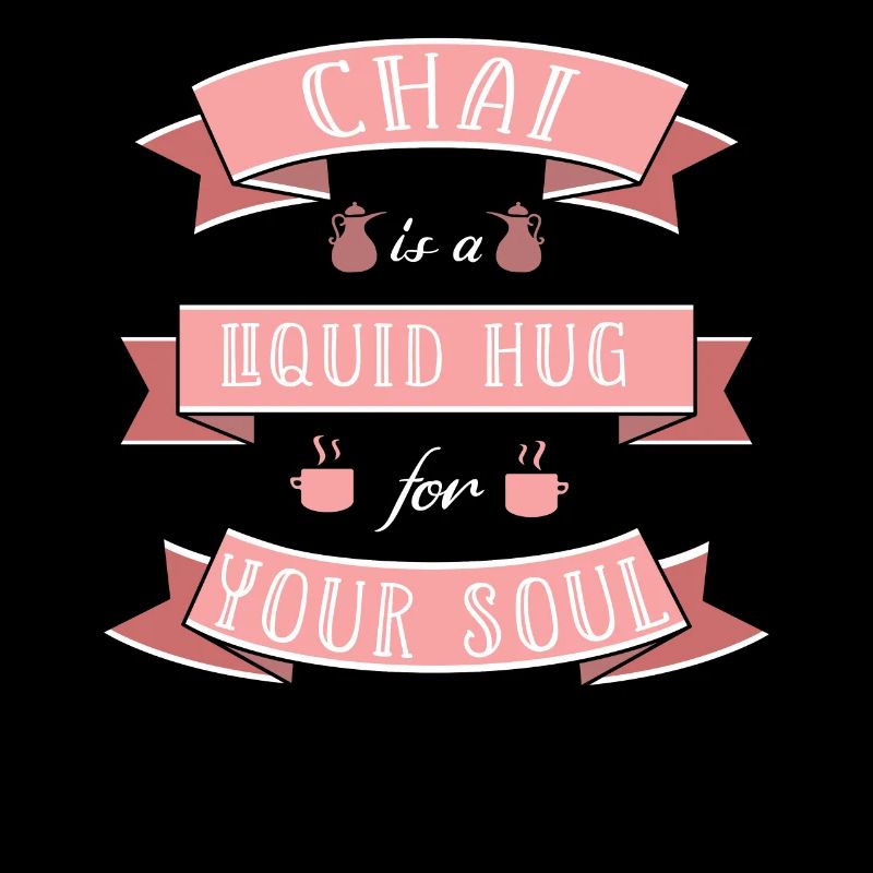 Chai Latte Tee trinken Teetrinker