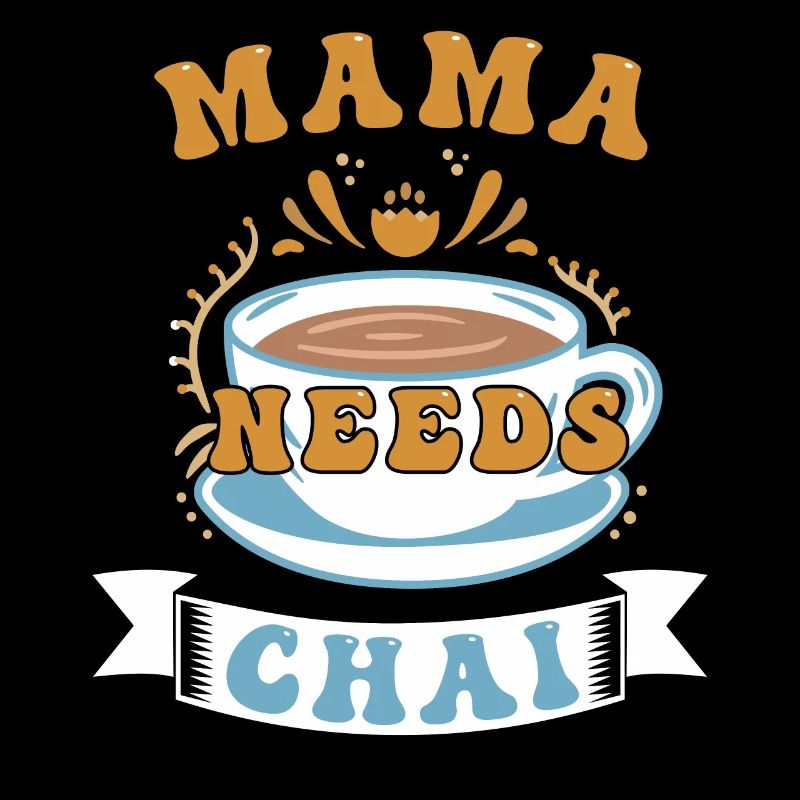 Chai Latte Tee trinken Teetrinker