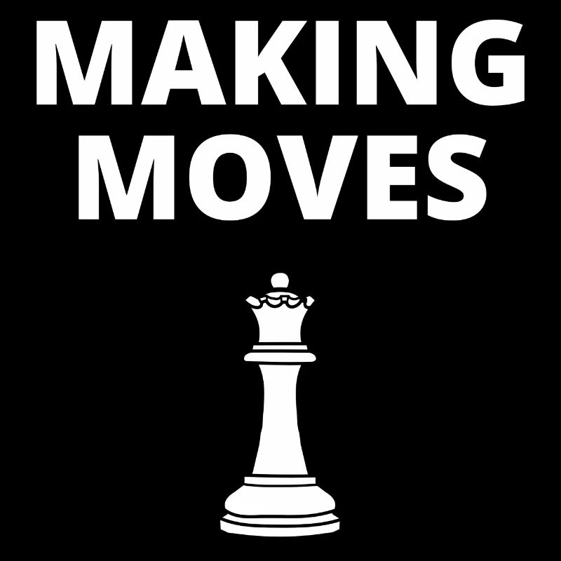 Schach Spruch Geschenk Schachmatt Queens Gambit