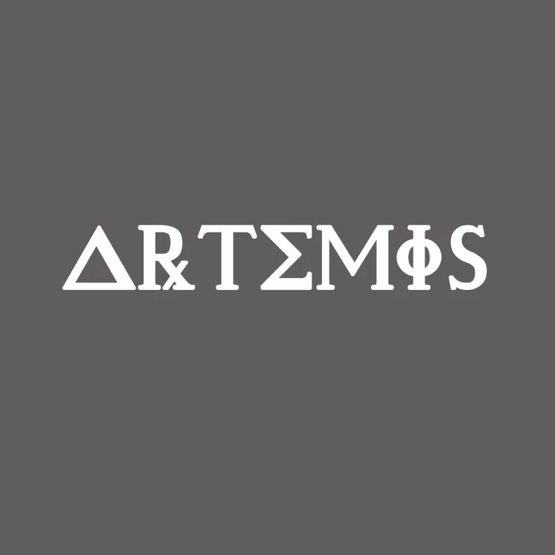 Artemis Design white in Greek script