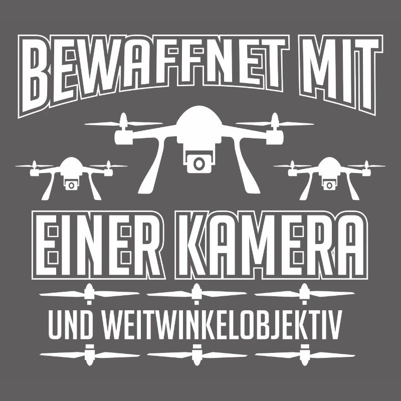 My drone is armed with a camera