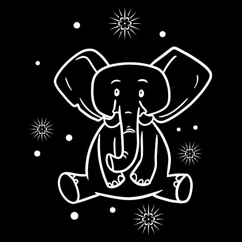 mignon bébé éléphant