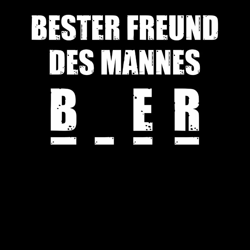 Bester Freund Biertrinker Bierliebhaber Bier Sauf