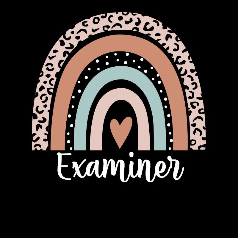 Examiner Rainbow Leopard Funny Examiner
