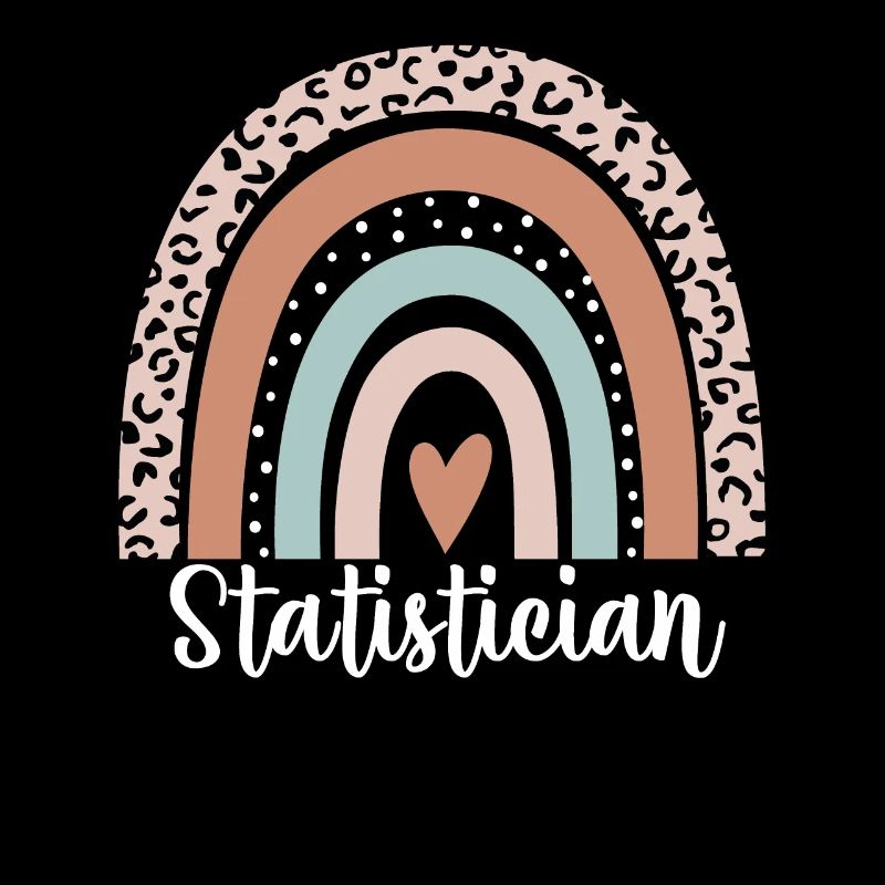 Statistician Rainbow Leopard Funny Statistician