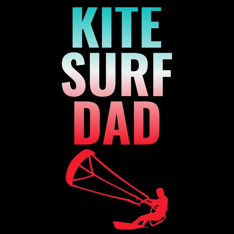 Kitesurfing Kiteboarding Kiteboarder Kitesurf Dad