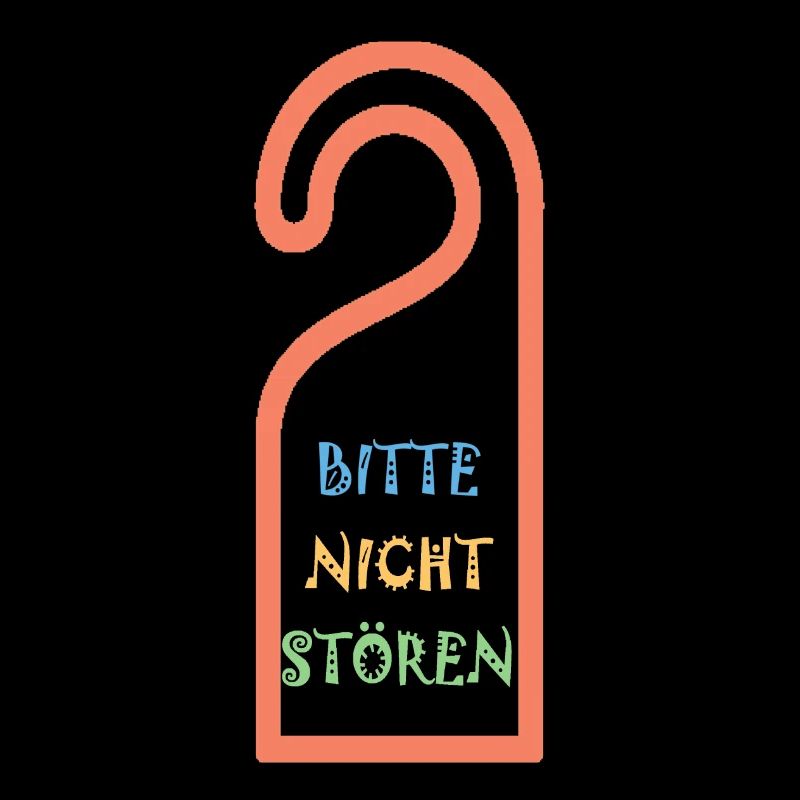 bitte nicht stören schild