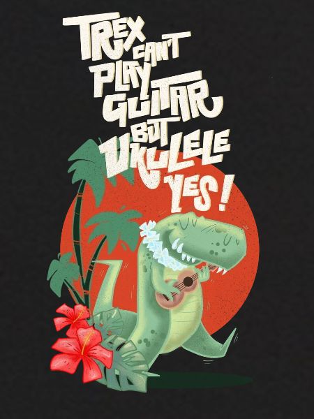 Ukulele trex