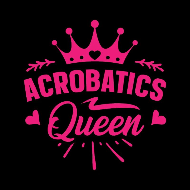 Queen Graphic Gymnast Gymnastics Acrobat Acrobatic