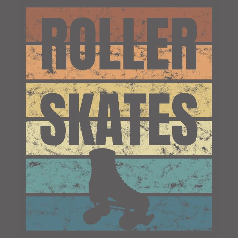 Skaters Gonna Roller Skate Crunge Effect