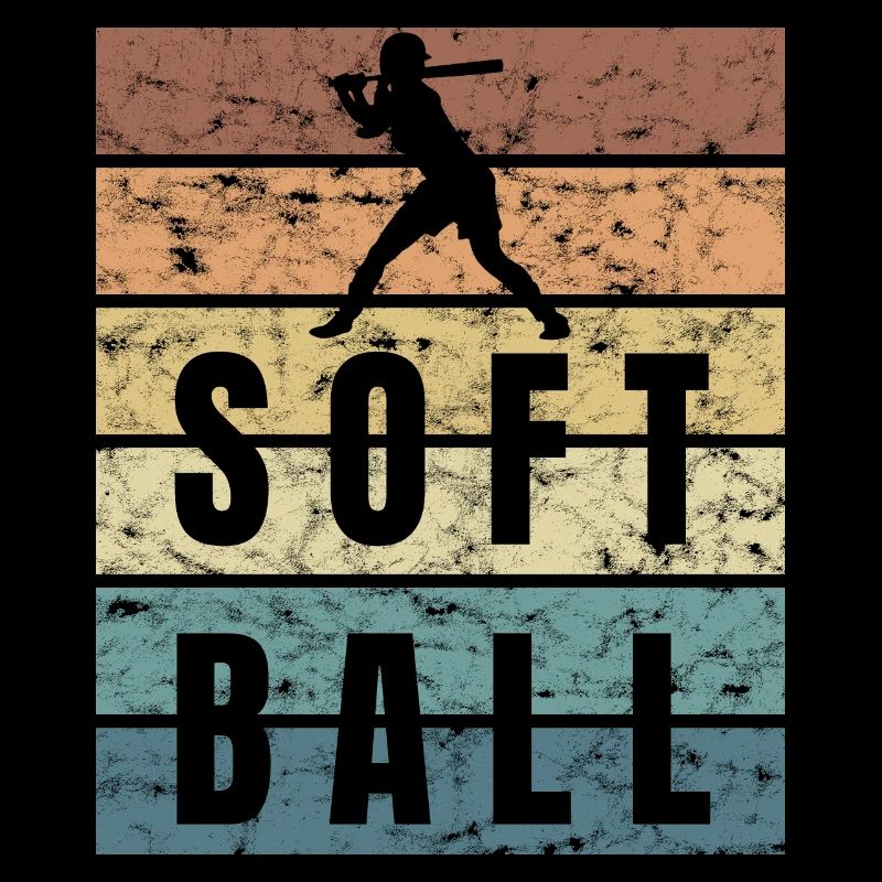 Softball Baseball Schläger Pitcher Catcher America