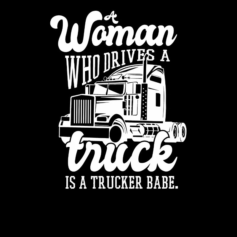 Camionneur babe chauffeur de camion