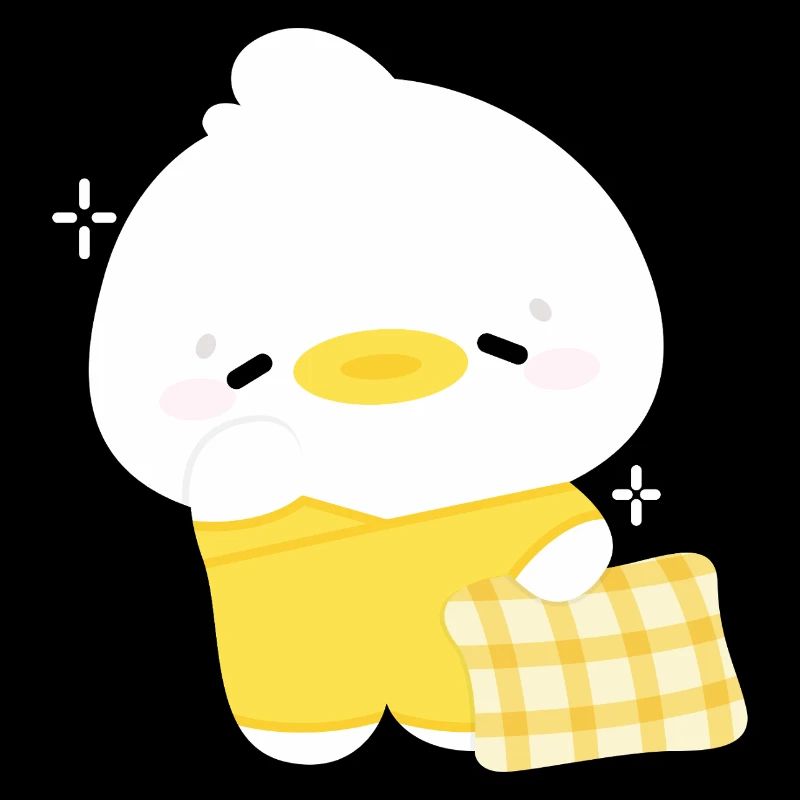 Canard endormi