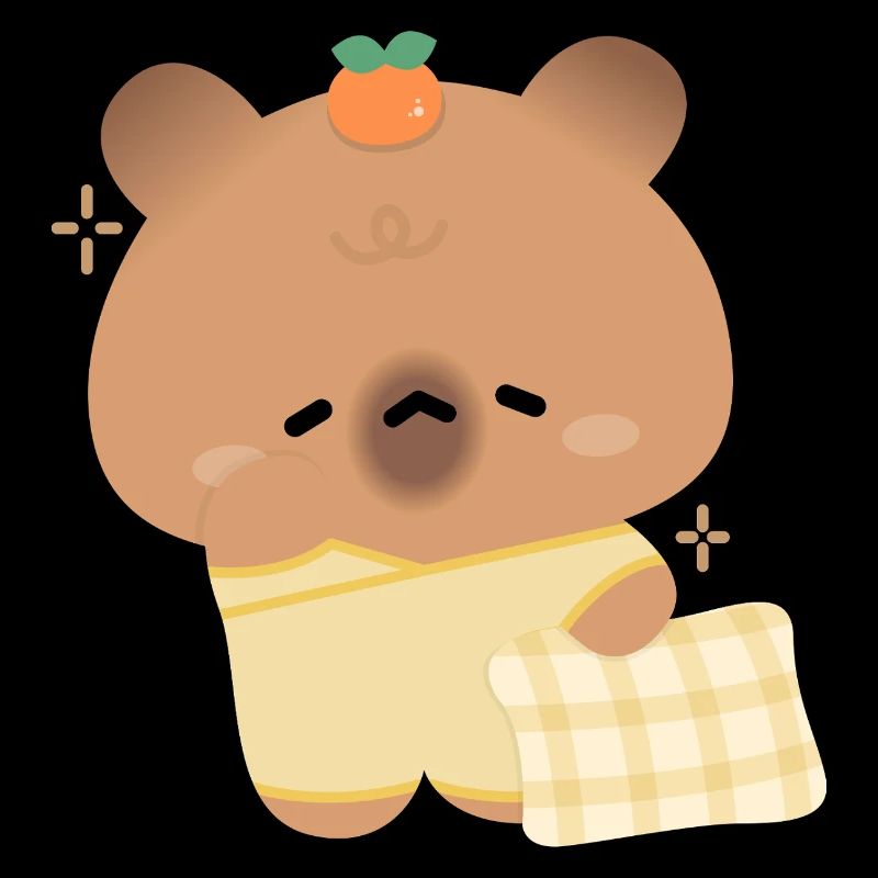 Sleepy Capybara