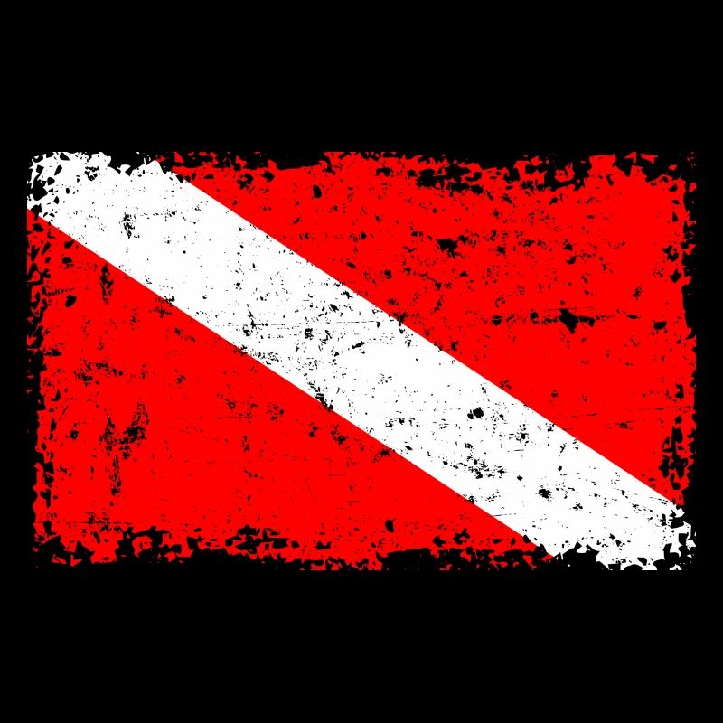 Drapeau de plongeur