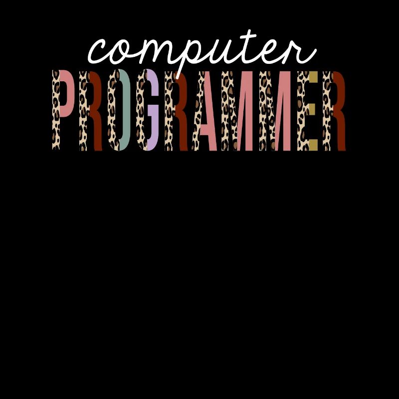 Computerprogrammierer-Leopard-Druck-lustiges Geschenk