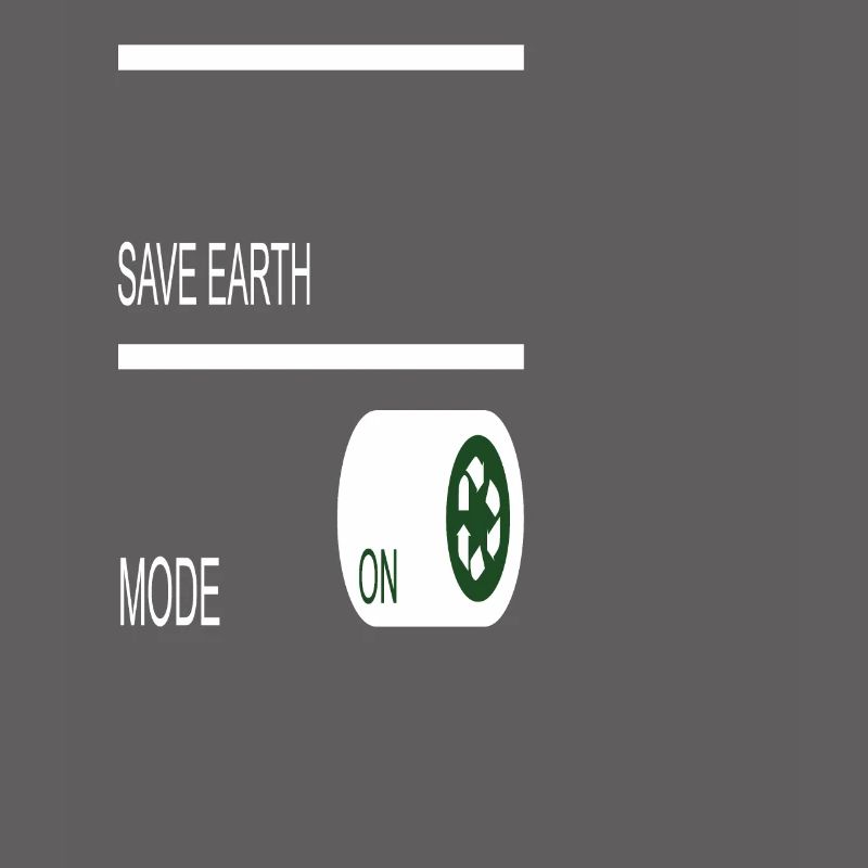 Save Earth Mode Earth Protection Support Sensibilisation