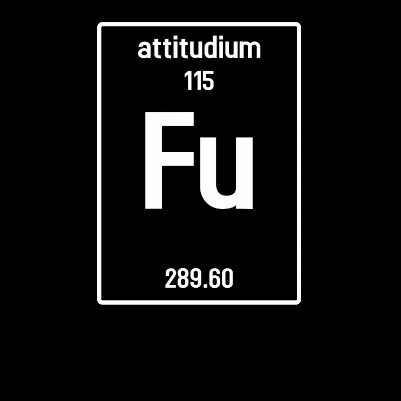 Fu Element Funny Chimie Nerd