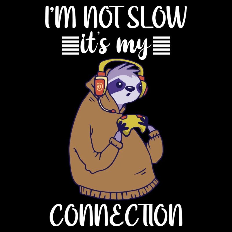 i m not slow it s my connection