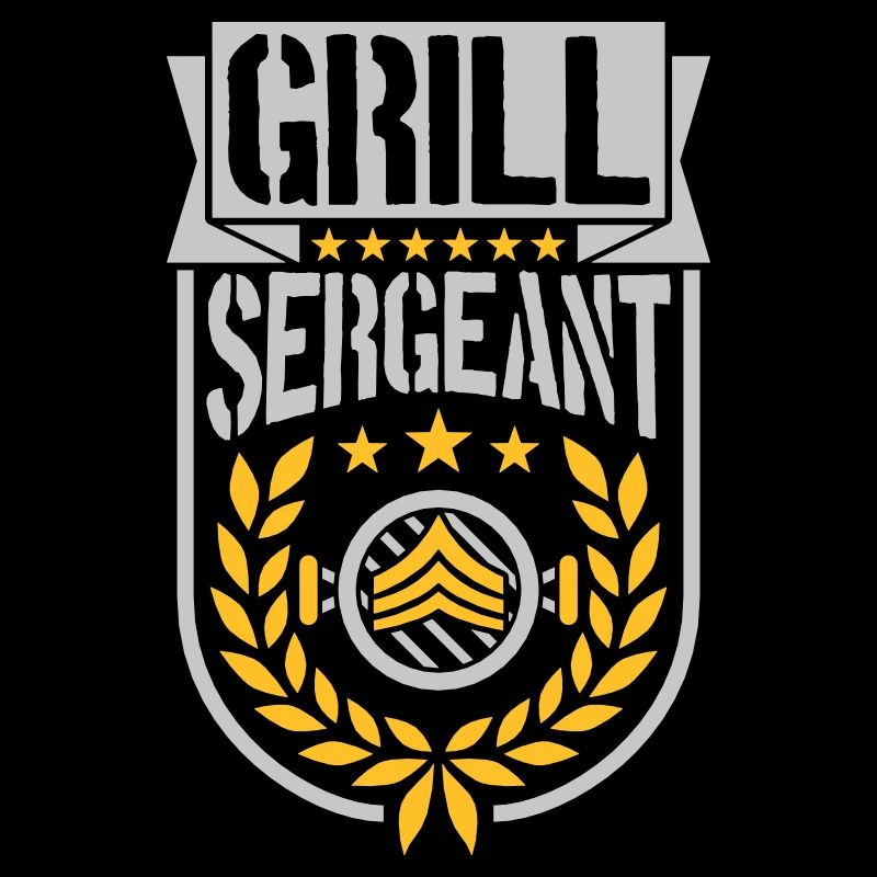 Grill Sergeant Laurel Wreath Barbecue