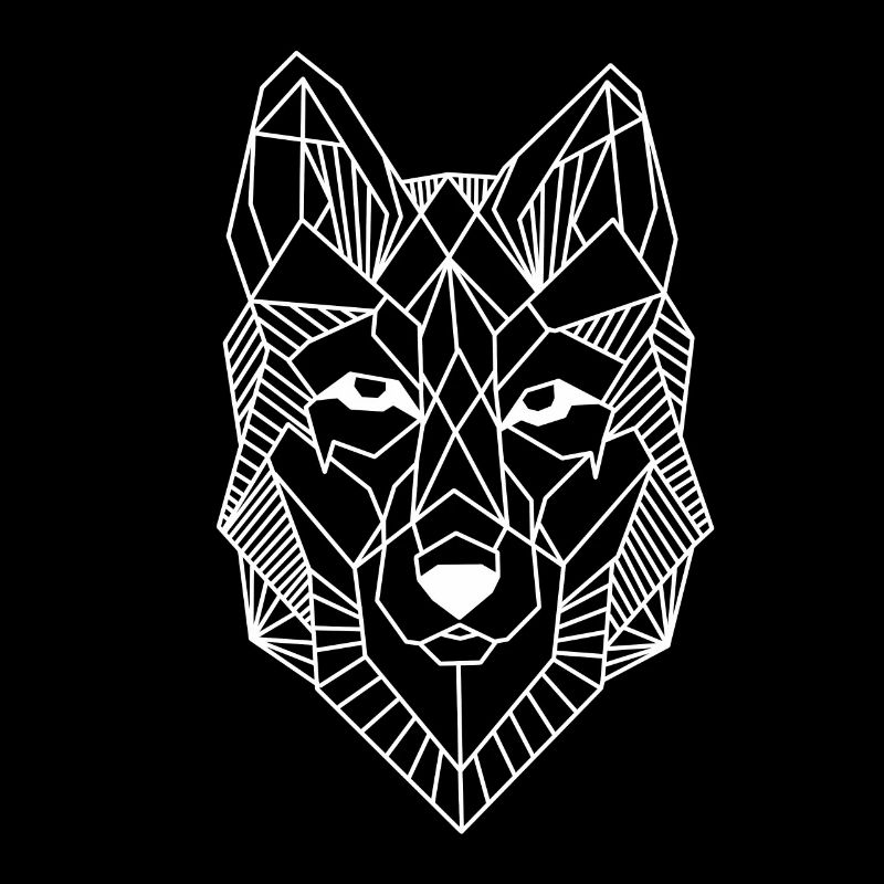Wolf Raubtier Alpha Rudel Beute Geschenk Idee Wild