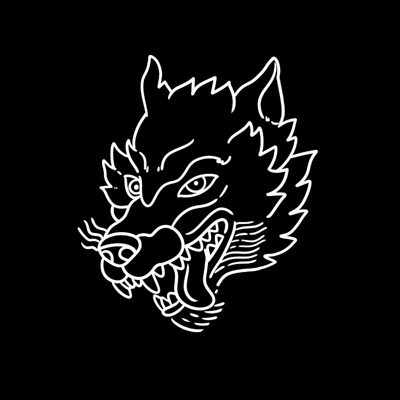 Wolf Raubtier Alpha Rudel Beute Geschenk Idee Wild