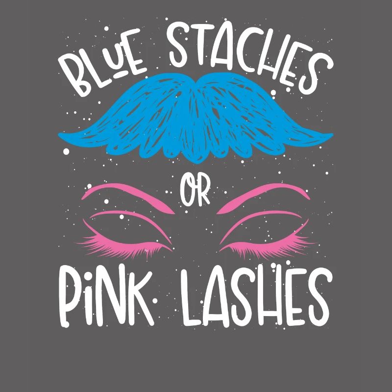 Blaue Stäbe Oder Rosa Wimpern