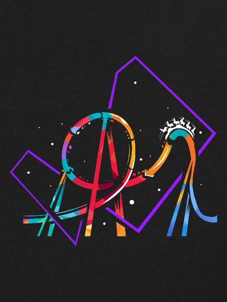 Roller coaster polygon