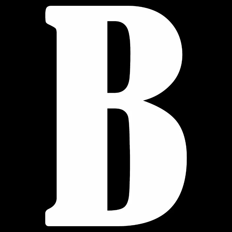 B