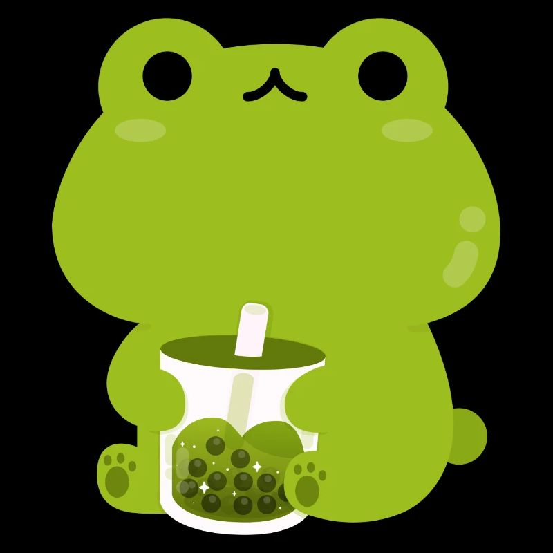 Grenouille Boba Verte