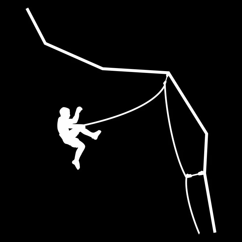 Escalade chute