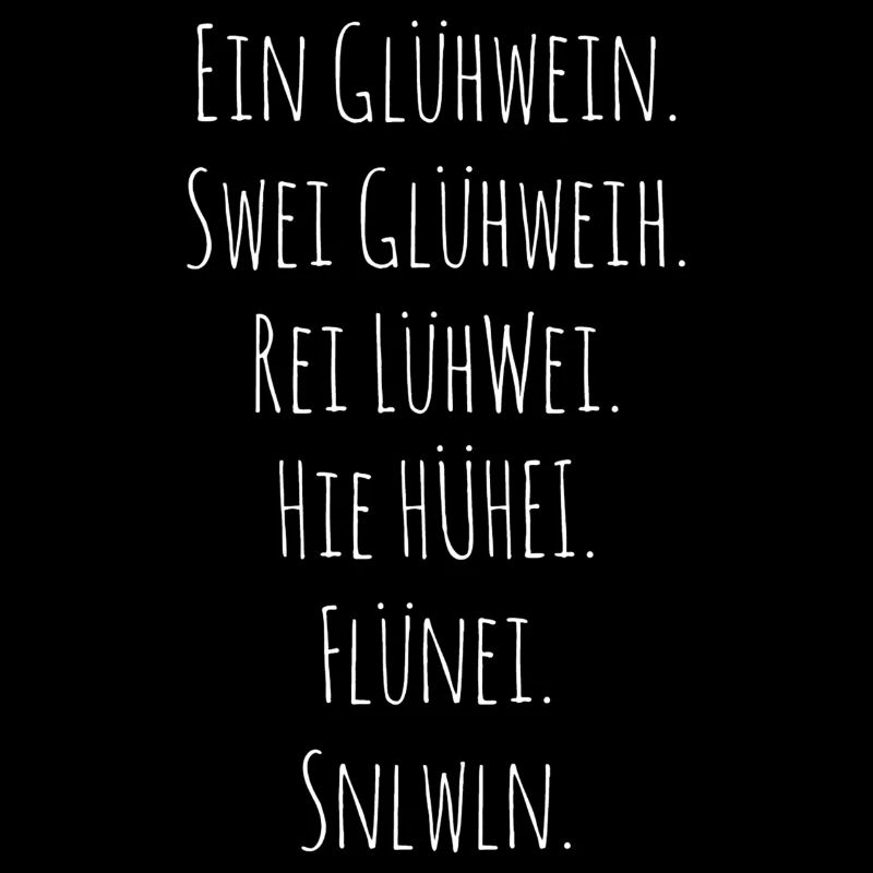 Glühwein Weihnachtsmarkt | Ein, swei oder rei?
