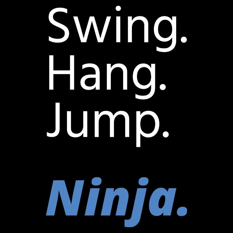 Ninja Warrior - Swing Hang Jump Ninja