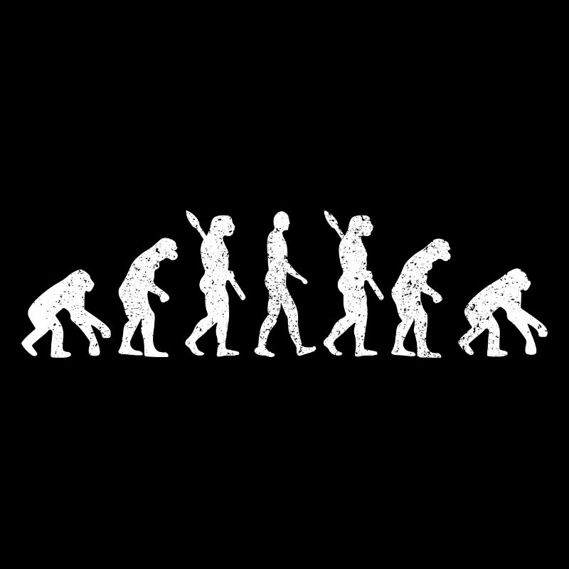 Drôle d’évolution de l’homme au singe singe
