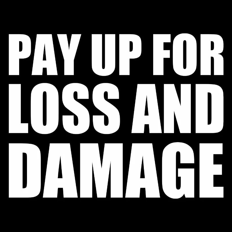 Pay up for loss and damage