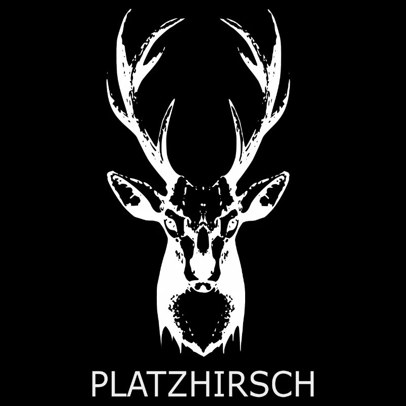 Platzhirsch Hirschkopf