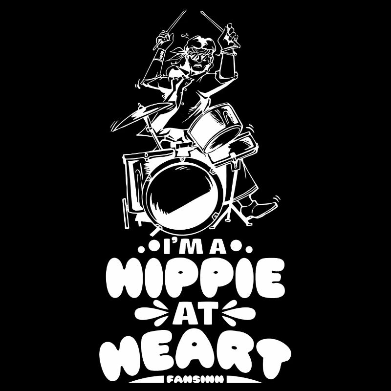 cool hippie dad drums music