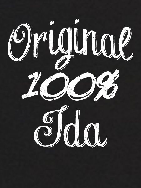 Original 100% Ida