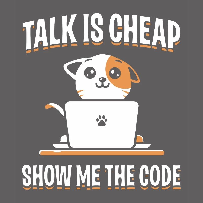 Citation de conception de programmeur impressionnante Montrez-moi le code