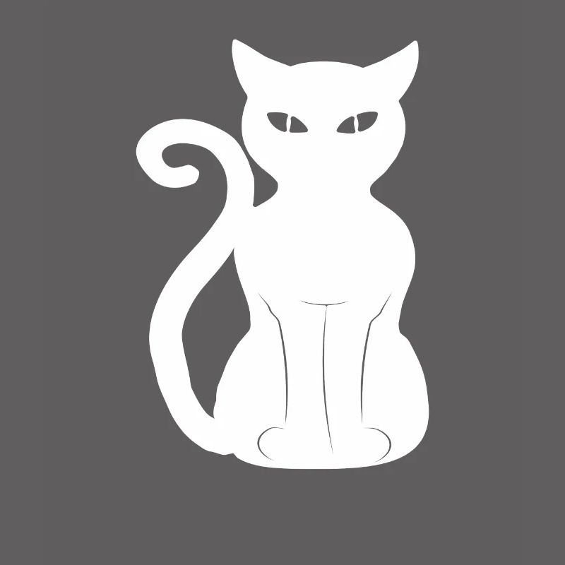 Conception de chat animal mignon