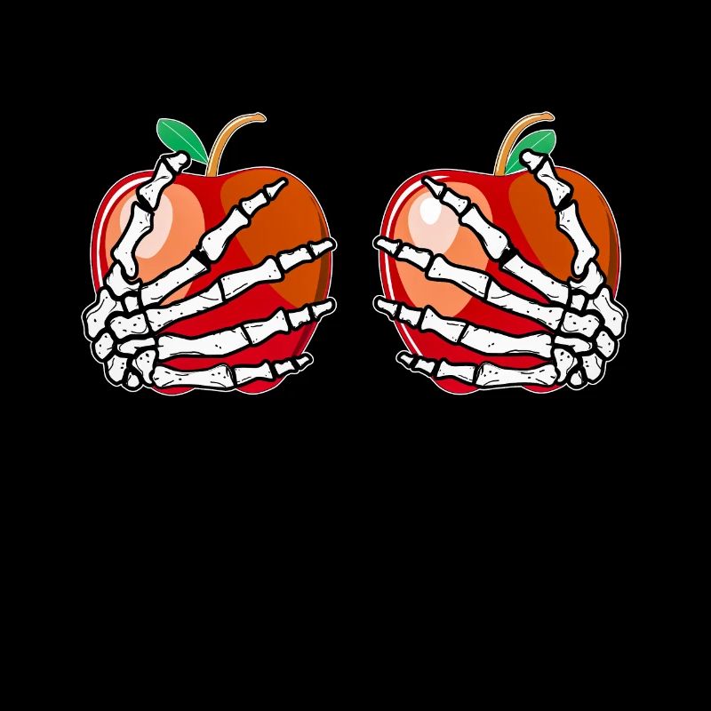 POMME À MAIN SQUELETTE