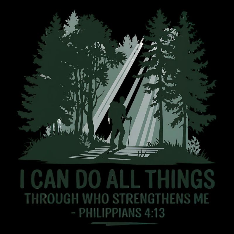 I can do everything through Christ who strengthens me